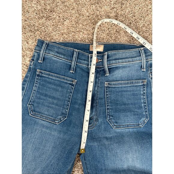 Mother Denim The Patch Pocket Insider Ankle Happy Pill Wash High Rise Jeans 28 - Picture 8 of 13